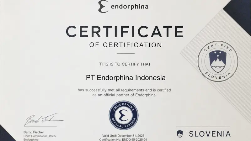 Endorphina Terus Mengembangkan Sayap di Slovenia dengan Sertifikasi Baru